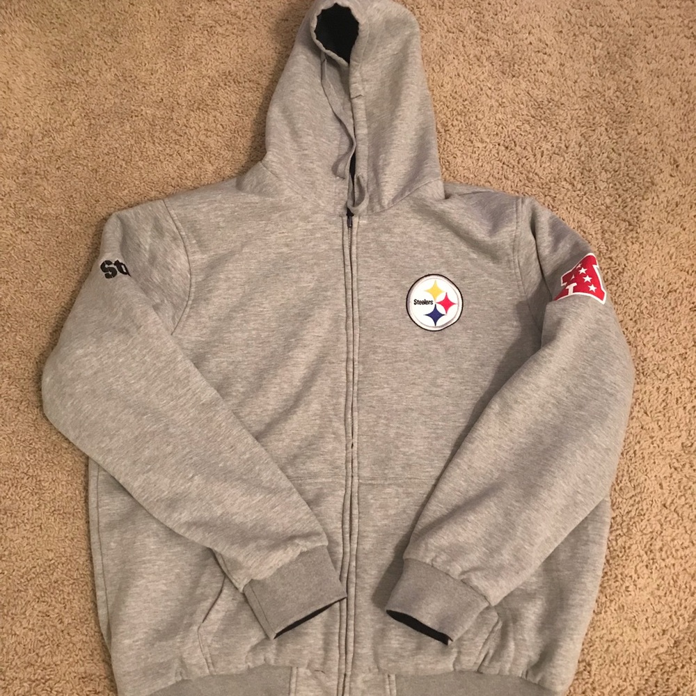 NFL Apparel Pittsburgh Steelers Reversible Coat